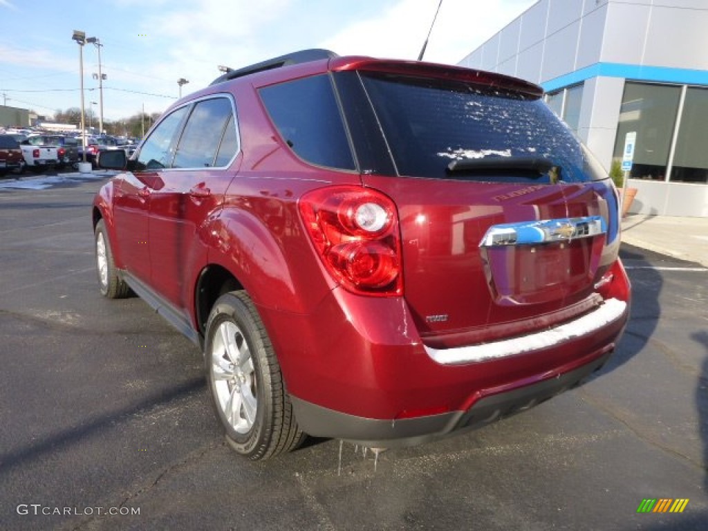 2011 Equinox LT AWD - Cardinal Red Metallic / Jet Black photo #3