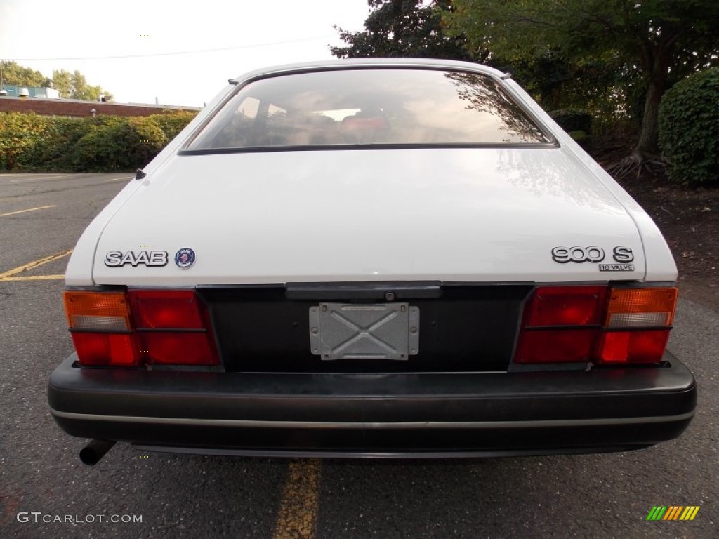 1993 900 S Coupe - Cirrus White / Beige photo #6