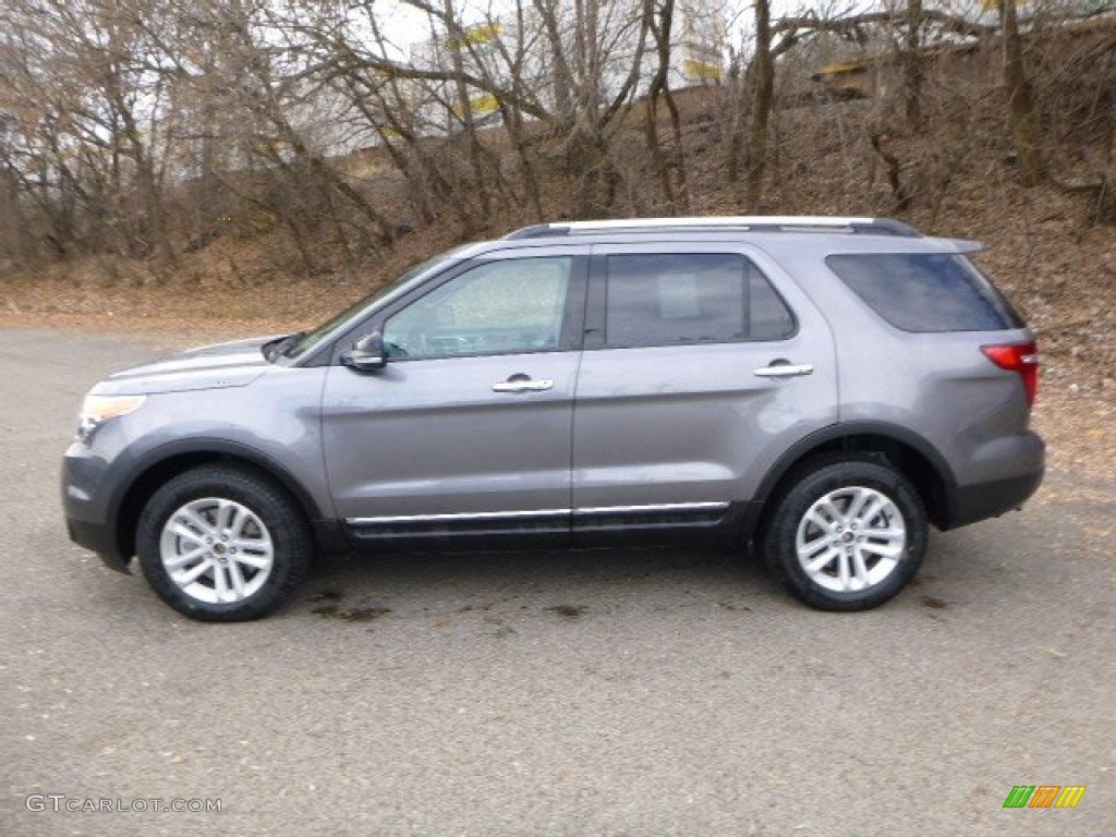 2014 Explorer XLT 4WD - Sterling Gray / Charcoal Black photo #5