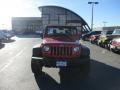 2009 Flame Red Jeep Wrangler Unlimited X 4x4  photo #8