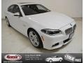 Alpine White - 5 Series 550i Sedan Photo No. 1