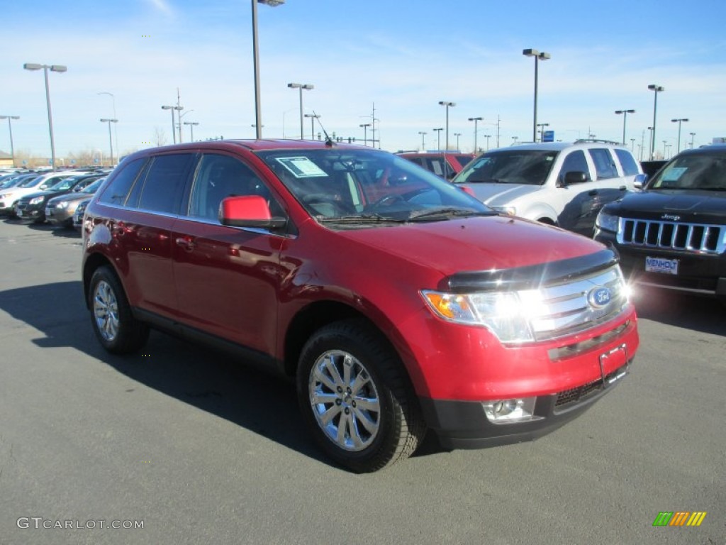 2010 Edge Limited AWD - Red Candy Metallic / Charcoal Black photo #1