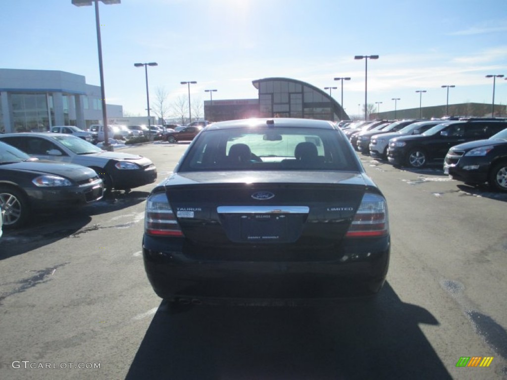 2009 Taurus Limited - Dark Ink Blue Metallic / Black photo #5