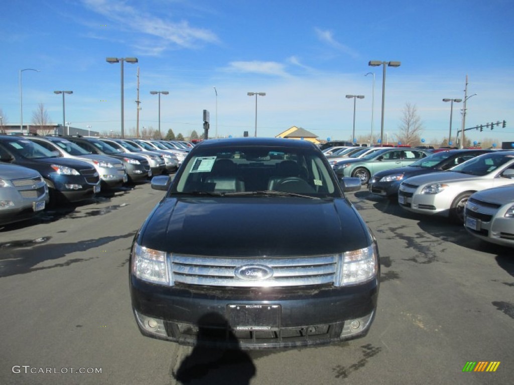 2009 Taurus Limited - Dark Ink Blue Metallic / Black photo #8