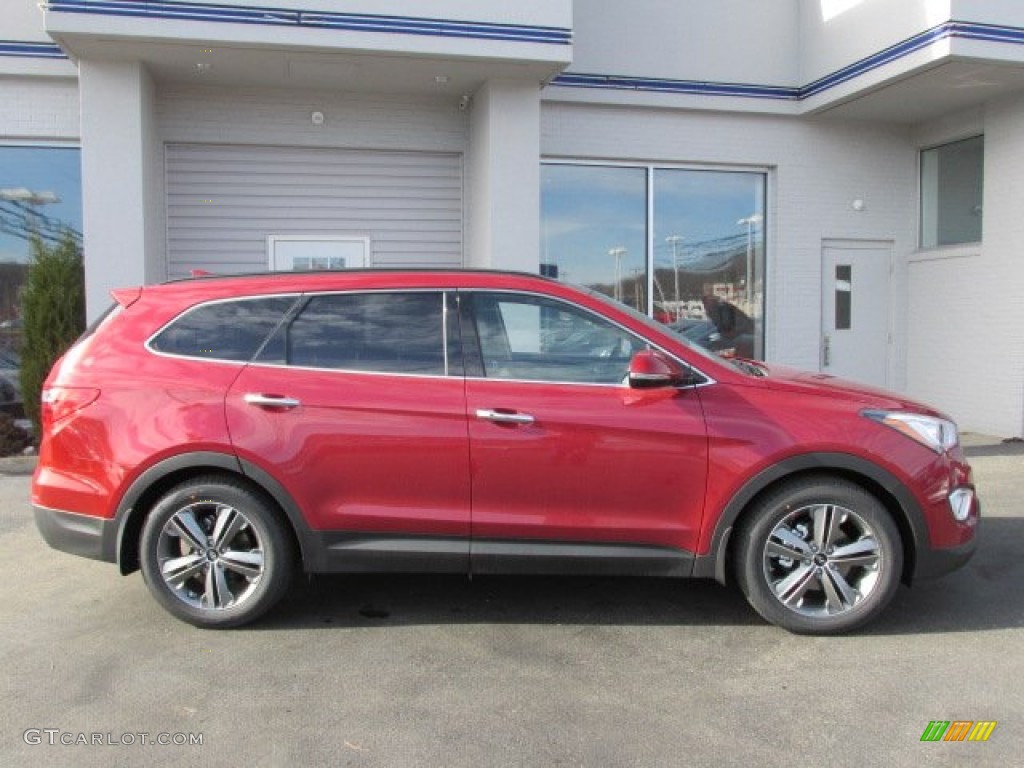 Regal Red Pearl 2014 Hyundai Santa Fe Limited AWD Exterior Photo #88282016