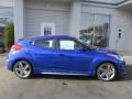 2013 Marathon Blue Hyundai Veloster Turbo  photo #2