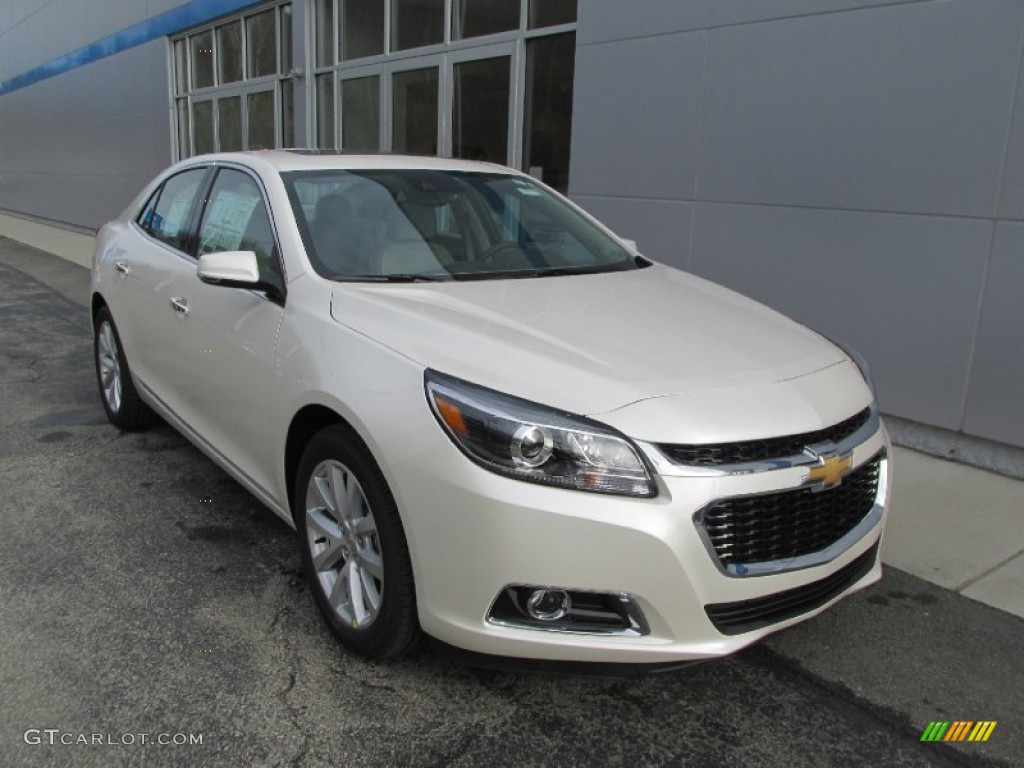 White Diamond Tricoat 2014 Chevrolet Malibu LTZ Exterior Photo #88283084