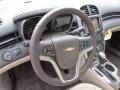 Cocoa/Light Neutral 2014 Chevrolet Malibu LTZ Steering Wheel