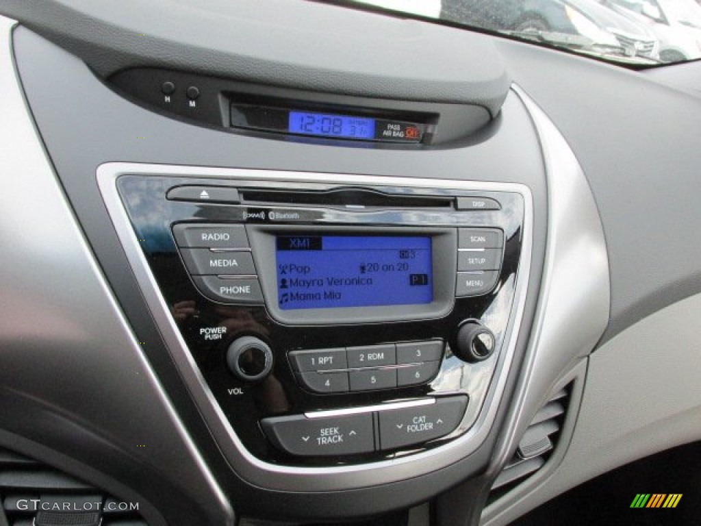 2013 Elantra GLS - Black / Gray photo #12