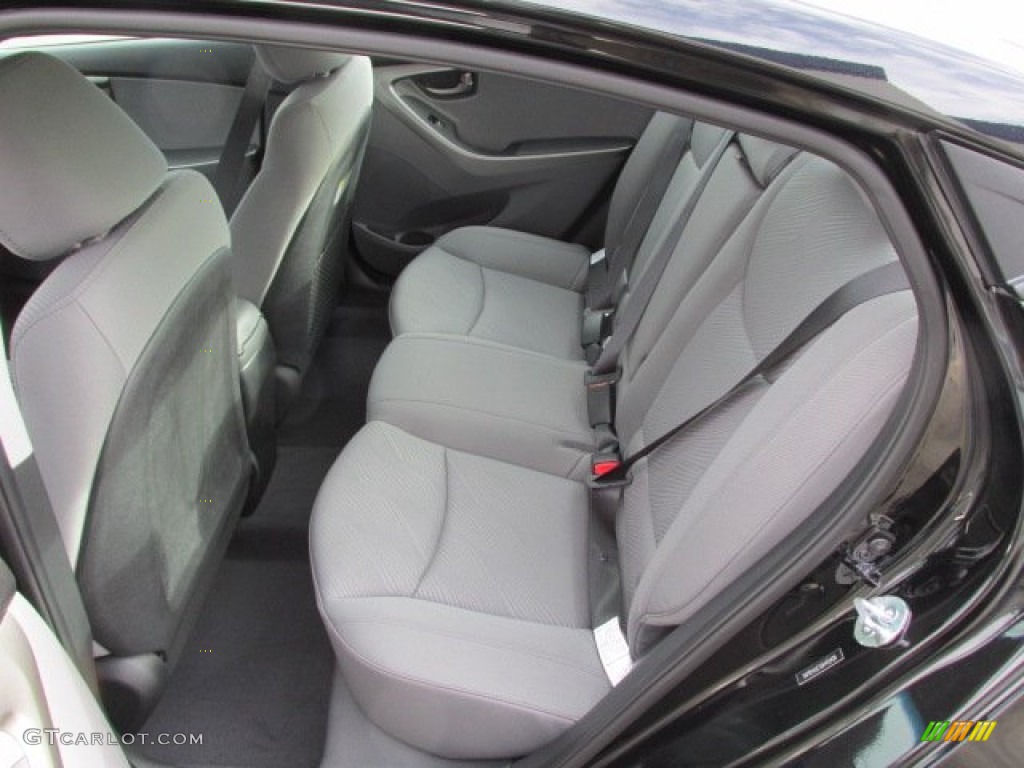 2013 Elantra GLS - Black / Gray photo #14