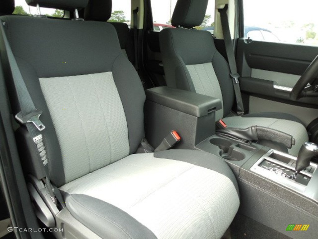 2007 Nitro SLT 4x4 - Black / Dark Slate Gray/Light Slate Gray photo #13