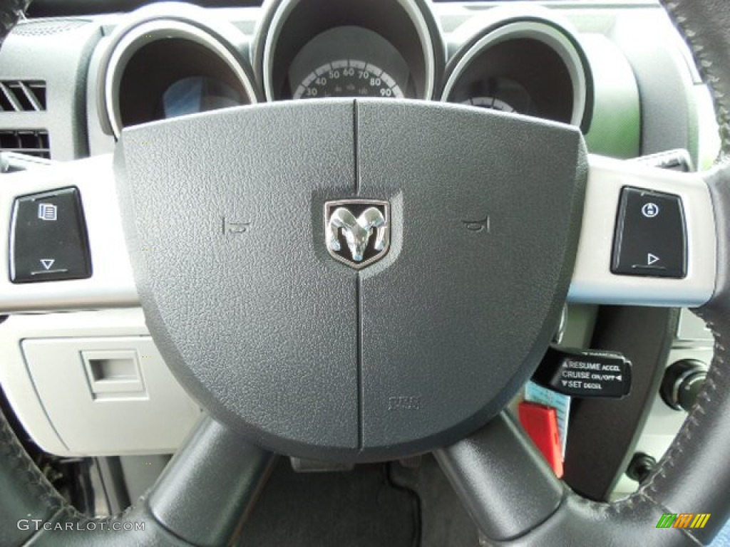 2007 Nitro SLT 4x4 - Black / Dark Slate Gray/Light Slate Gray photo #22