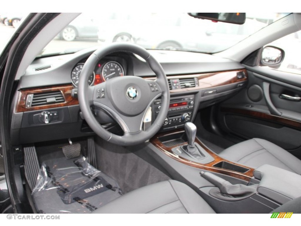 2011 3 Series 328i xDrive Coupe - Jet Black / Black photo #9
