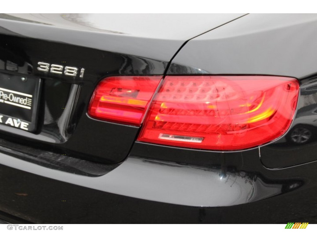 2011 3 Series 328i xDrive Coupe - Jet Black / Black photo #21