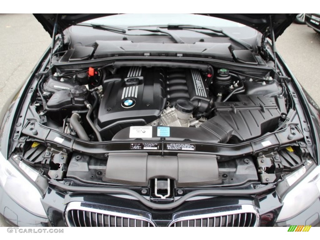 2011 3 Series 328i xDrive Coupe - Jet Black / Black photo #27