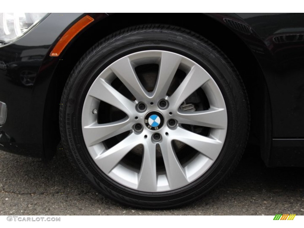 2011 3 Series 328i xDrive Coupe - Jet Black / Black photo #29