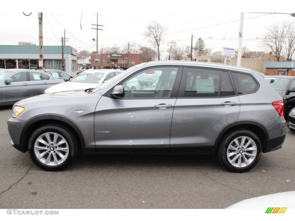 Space Gray Metallic 2013 BMW X3 xDrive 28i Exterior Photo #88285812