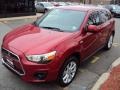 2013 Rally Red Metallic Mitsubishi Outlander Sport ES 4WD  photo #3