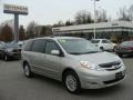 2010 Silver Shadow Pearl Toyota Sienna XLE AWD  photo #1