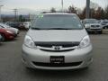 2010 Silver Shadow Pearl Toyota Sienna XLE AWD  photo #2