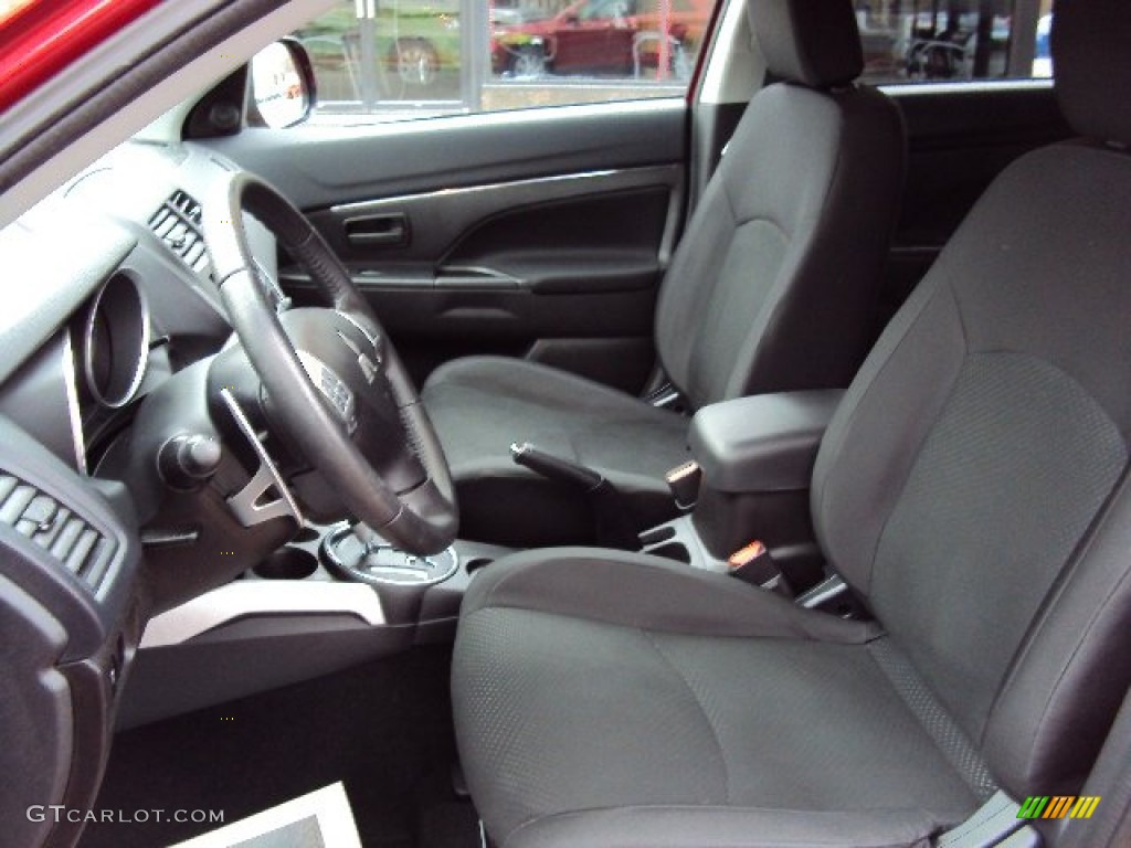 2013 Mitsubishi Outlander Sport ES 4WD Front Seat Photo #88286289