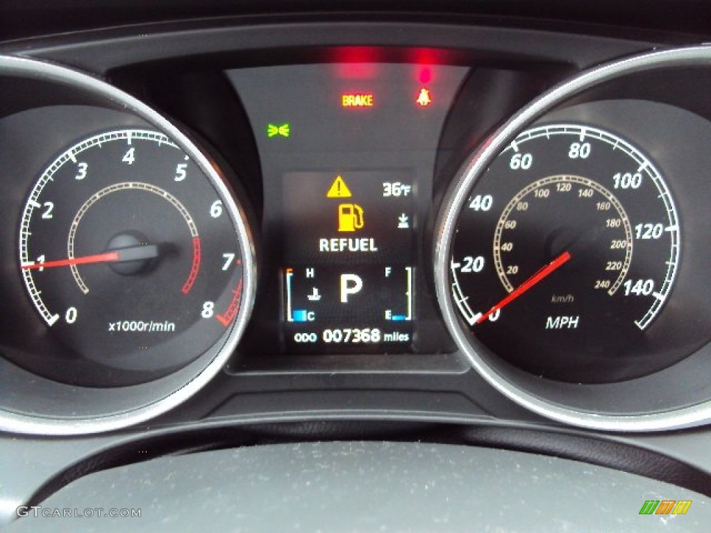 2013 Mitsubishi Outlander Sport ES 4WD Gauges Photo #88286382