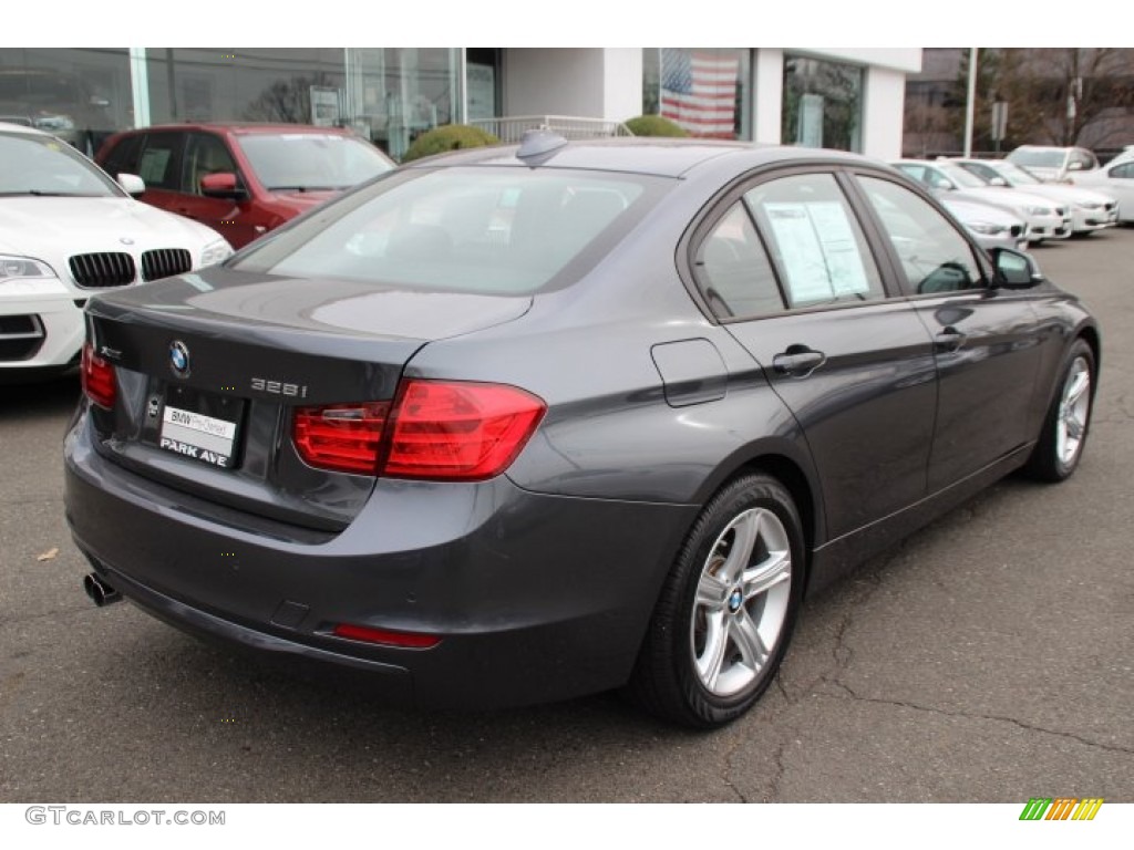 2013 3 Series 328i xDrive Sedan - Mineral Grey Metallic / Black photo #3