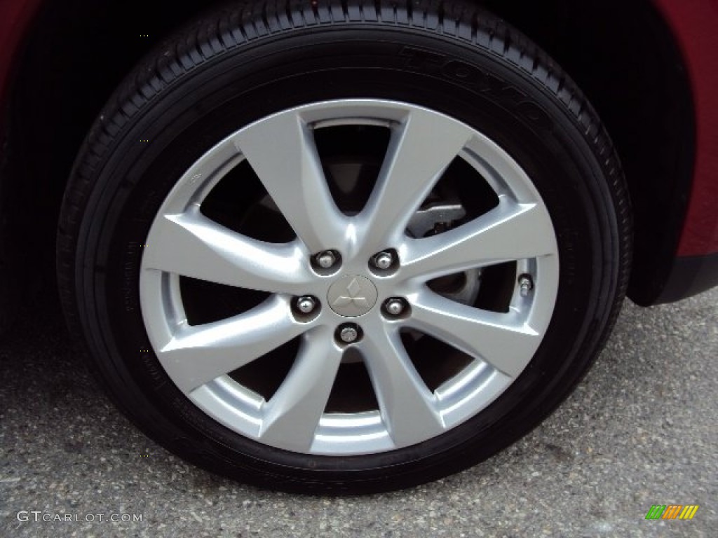 2013 Mitsubishi Outlander Sport ES 4WD Wheel Photo #88286526