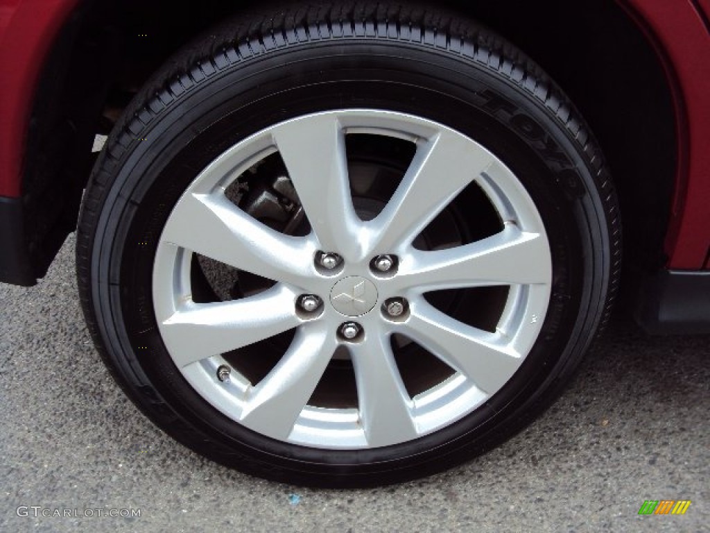 2013 Mitsubishi Outlander Sport ES 4WD Wheel Photo #88286544