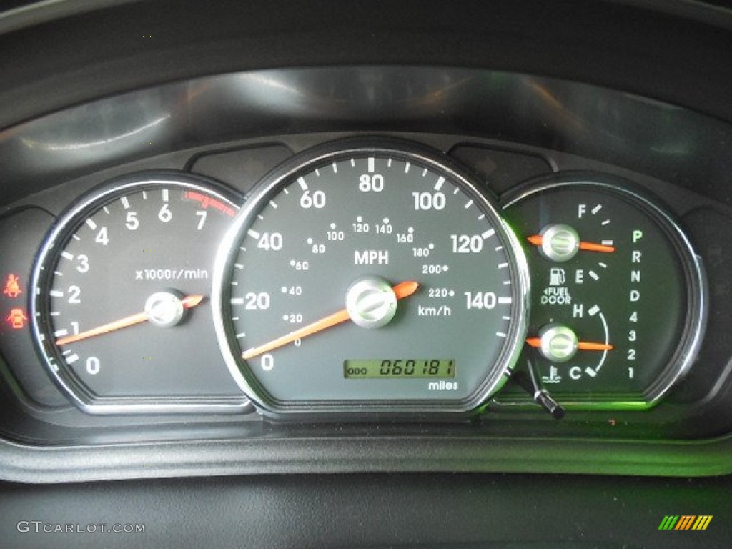 2010 Mitsubishi Galant FE Gauges Photo #88286742