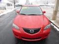 2004 Velocity Red Mazda MAZDA3 i Sedan  photo #3