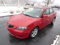 2004 Velocity Red Mazda MAZDA3 i Sedan  photo #4