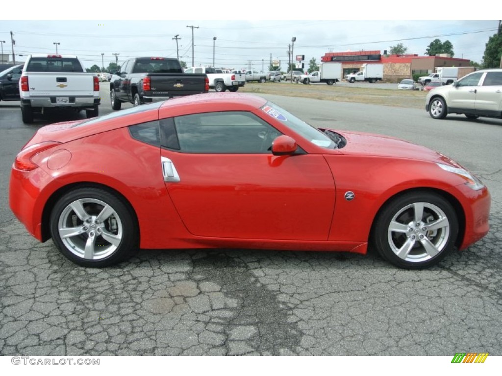 Solid Red 2011 Nissan 370Z Sport Coupe Exterior Photo #88286994