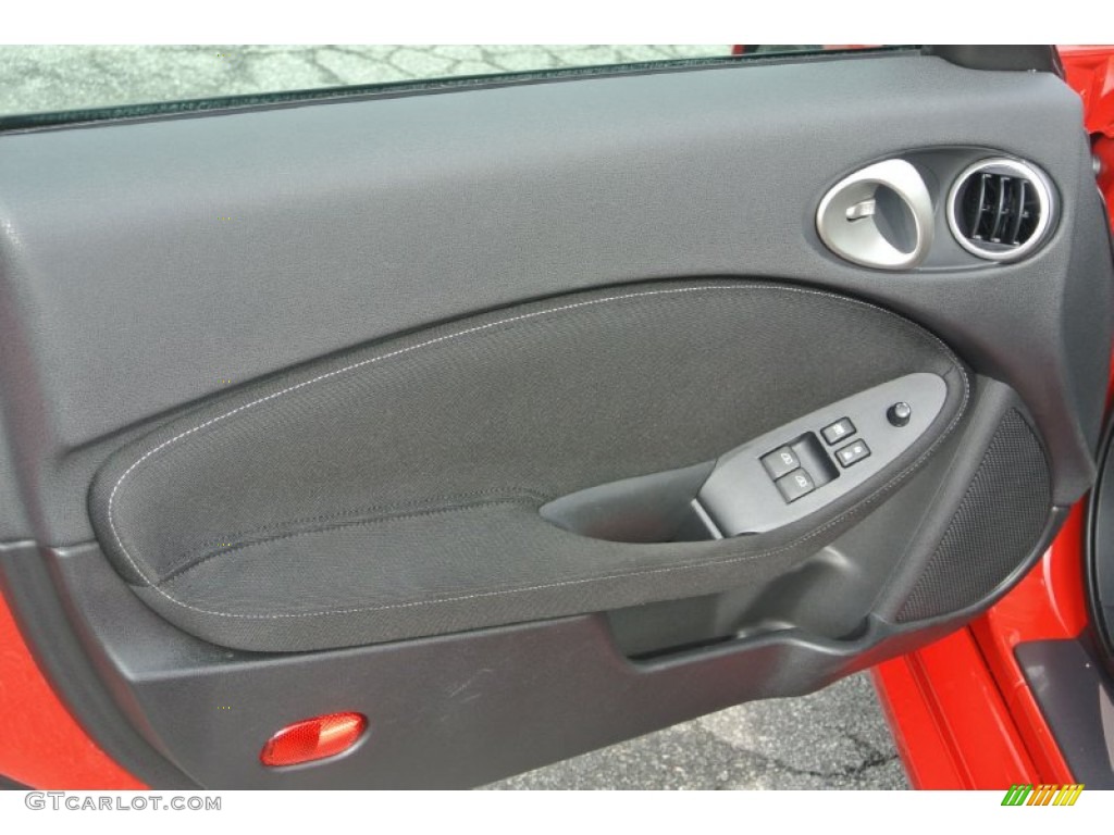 2011 Nissan 370Z Sport Coupe Black Door Panel Photo #88287099