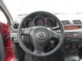 Black 2004 Mazda MAZDA3 i Sedan Steering Wheel