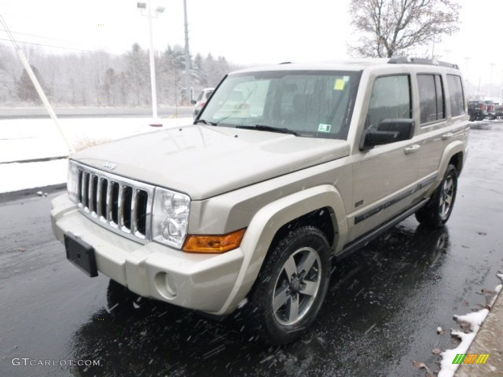 Light Graystone Pearl 2008 Jeep Commander Sport 4x4 Exterior Photo #88287269