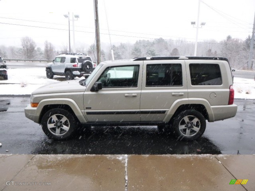 Light Graystone Pearl 2008 Jeep Commander Sport 4x4 Exterior Photo #88287285