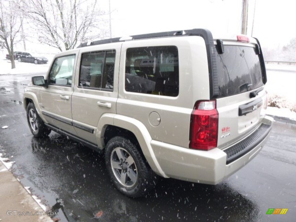 2008 Commander Sport 4x4 - Light Graystone Pearl / Dark Slate Gray photo #6