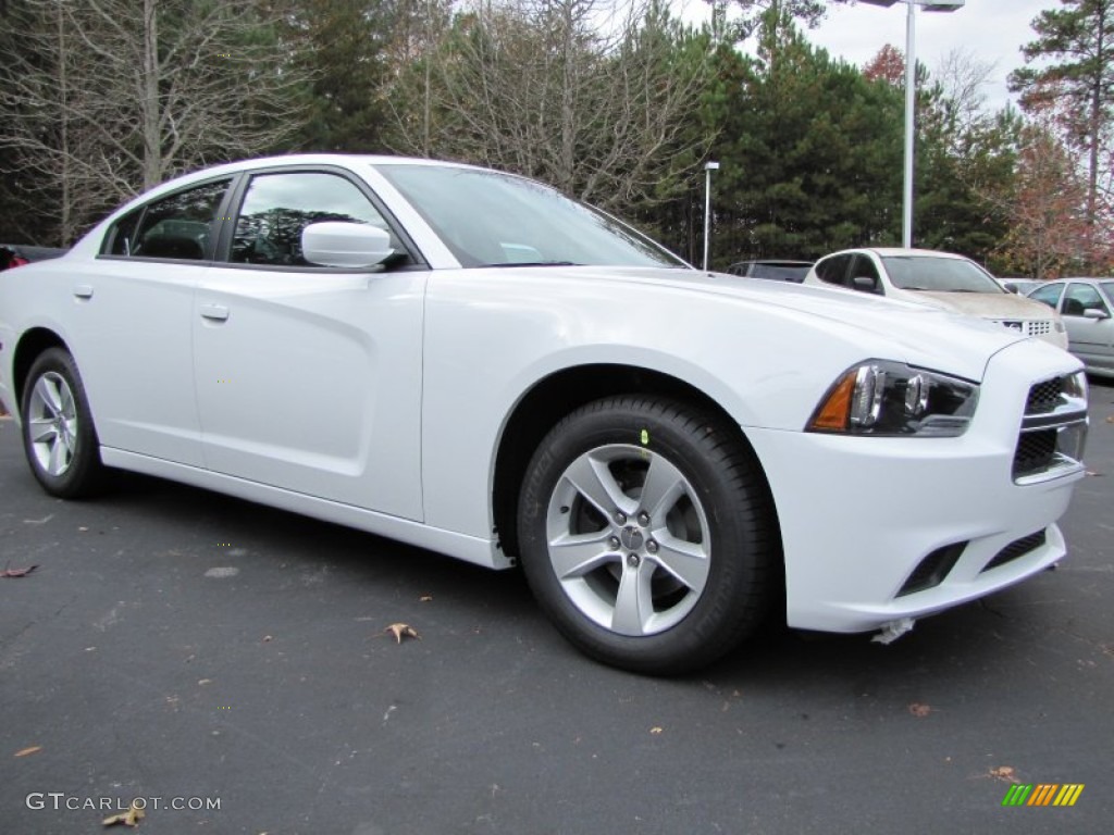 2014 Charger SE - Bright White / Black photo #4