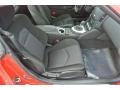 2011 Nissan 370Z Black Interior Front Seat Photo