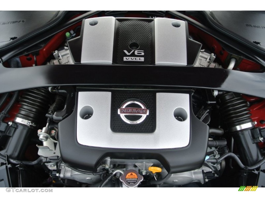 2011 Nissan 370Z Sport Coupe 3.7 Liter DOHC 24-Valve CVTCS V6 Engine Photo #88287501