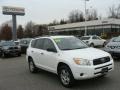 Super White 2008 Toyota RAV4 4WD