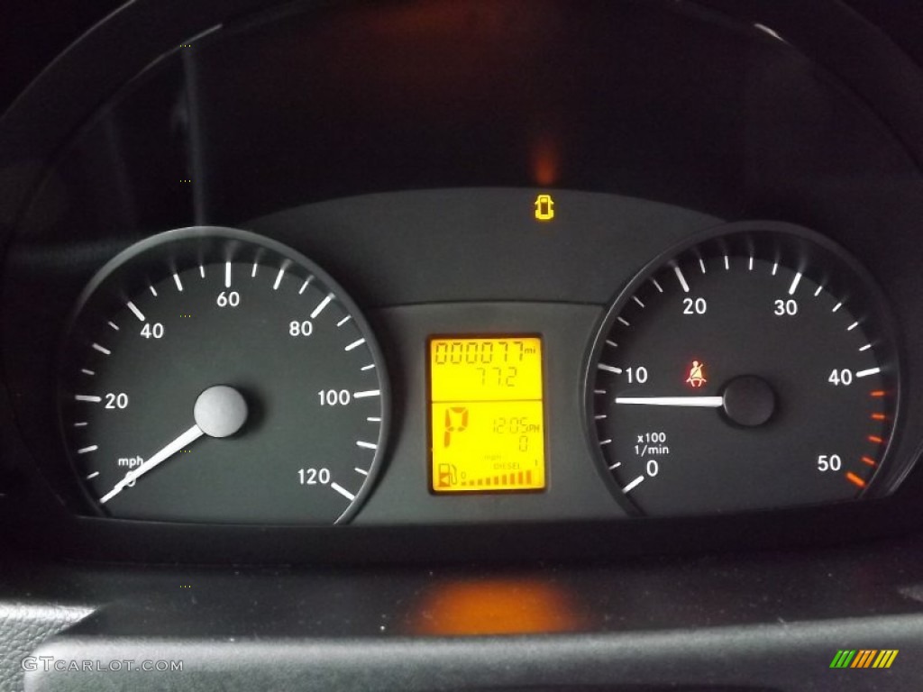 2014 Mercedes-Benz Sprinter 2500 Cargo Van Gauges Photo #88287795