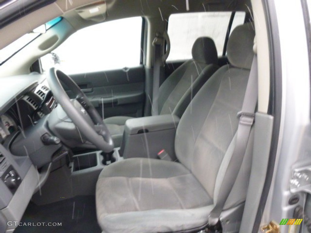 Medium Slate Gray Interior 2005 Dodge Durango SLT 4x4 Photo #88288278