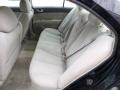 2008 Hyundai Sonata Gray Interior Rear Seat Photo