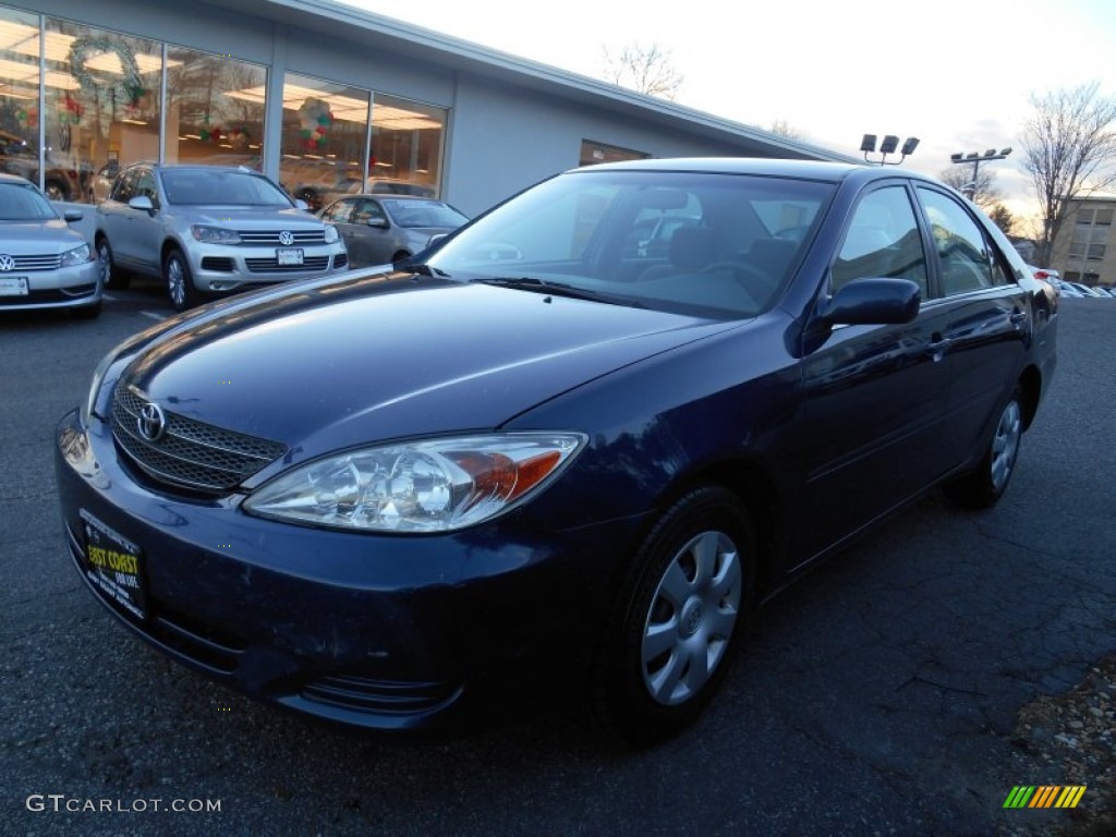 2002 Camry LE - Stratosphere Mica / Stone photo #3