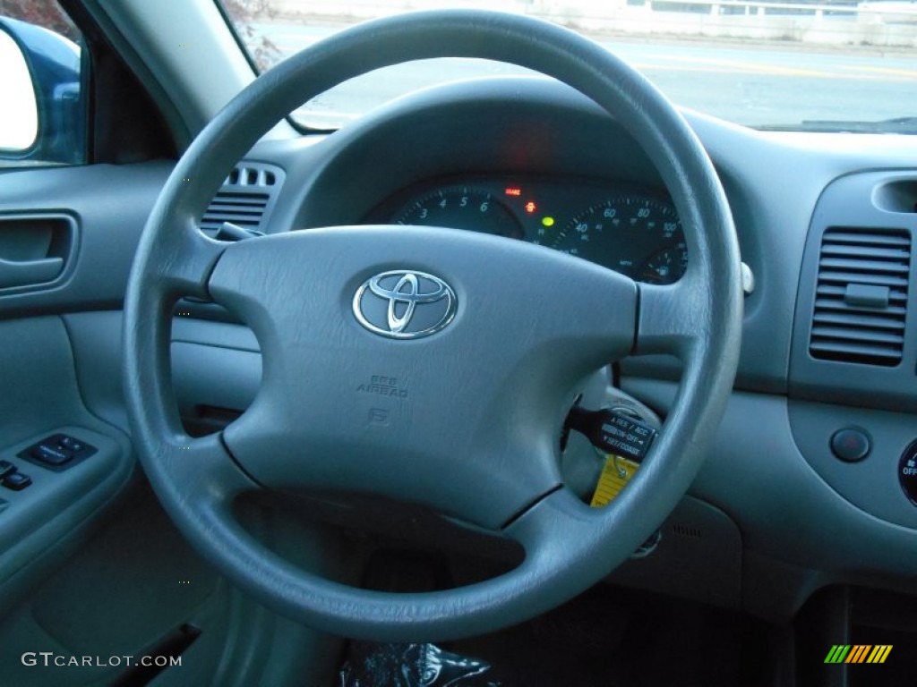 2002 Toyota Camry LE Stone Steering Wheel Photo #88289687