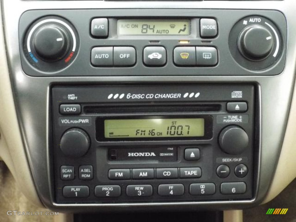 2002 Accord EX V6 Coupe - Firepepper Red Pearl / Ivory photo #9