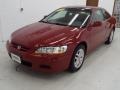 2002 Firepepper Red Pearl Honda Accord EX V6 Coupe  photo #14