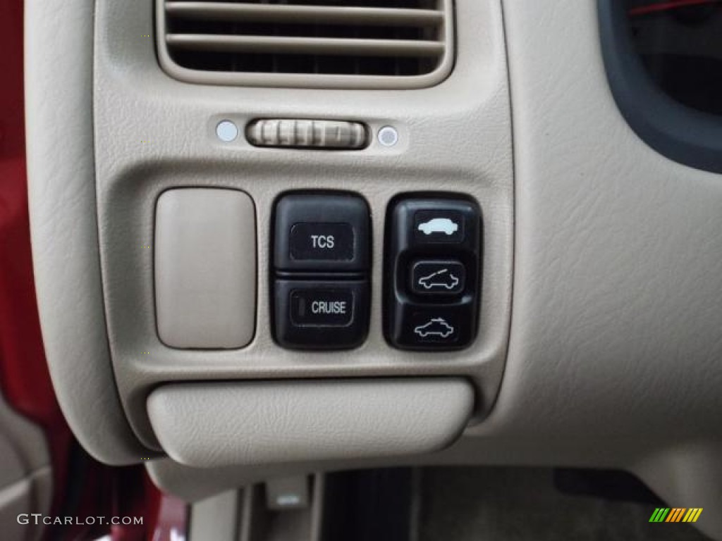 2002 Accord EX V6 Coupe - Firepepper Red Pearl / Ivory photo #17